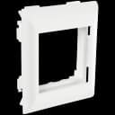 Суппорт с рамкой на 1 пост (45х45) в профиль для кабельных каналов 100х50, 105х50 SPL (100007S)