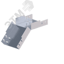Лоток монтажный угловой 45 вниз ЛУ45Н.200.200.409.2.1