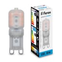 Лампа светодиодная Feron LB430 G9 5W 6400K 25638