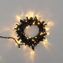 Гирлянда НИТЬ NeonNight flashing 10 м черный ПВХ 100 LED ТЕПЛЫЙ БЕЛЫЙ 230В 305276