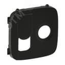 Valena ALLURE Лицевая панель розетки TV-RJ45 Антрацит