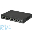 Настольный PoE-коммутатор 8 портов+2 порта uplink RVi-1NS08F-2T