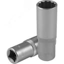 Головка торцевая глубокая 12-гранная 1/2"DR, 19 мм