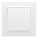 Минск Кнопка нажимная СП, 10А, белый EKF