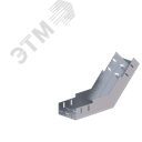 Лоток монтажный угловой 45 вверх ЛУ45В.100.65.376.1,2.1 СОЭМИ