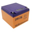Аккумулятор свинцово-кислотный Delta DTM1226 (12В 26А/ч) DELTA Battery