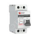 Выключатель дифференциального тока (УЗО) ВД-100 2P 25А/100мА (электромеханическое) PROxima