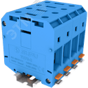 Клемма TU 1-1 винтовая, сечение 70 мм. кв., синяя