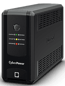 Источник бесперебойного питания CyberPower (UPS) UT850EIG 480W с LED-индикацией (4 выхода IEC C13)