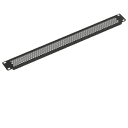 Фальш-панель 2U, перф., черный RAL 9004 SYSMATRIX BP 0028.900