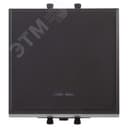 Avanti Кнопка одноклавишная модульная, , Черный матовый, 2 модуля