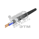 Кабель силовой ПБПнг(А)-HF 2х10.0ок (N)-0.66 однопроволочный черный (барабан)