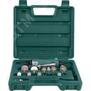 Набор бормашинка пневматическая 25000 об/мин., патрон 3/6 мм, L-152 мм с насадками, 15 предметов