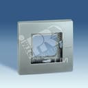 Рамка одноместная TOP IMPACT Scudo алюминий Simon