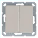 Переключатель проходной 2-кл. 10А IP20 механизм тауп Jasmart G3022T