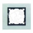 Рамка на 3 поста, S82N, сталь матовая - графит (металл)