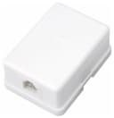 Розетка телефонная 2x6P-4C (50шт/уп) REXANT 03-0002