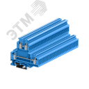 Клемма UKD 2-2 винтовая 2-уровневая, сечение 2,5 мм. кв., синяя
