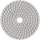 Круг алмазный гибкий шлифовальный АГШК (липучка), влажное шлифование, 100 мм, Р 400 39844 FIT