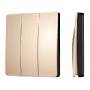 INTELLIGENT ARLIGHT Кнопочная панель KINETIC801223GWPSUF Gold No battery IP67 433Mhz IARL IP67 Пластик 3 года 051677