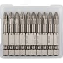 Торсионные кованые биты X-Drive PZ2 50 мм 10 шт