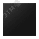 Клавиша для балансирных выключателей, дюропласт, черный матовый LS990SWM JUNG
