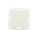 Vesna Розетка с/з с крышкой цв. крем