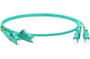 Патч-корд волоконно-оптический (шнур)  Hyperline FC-D2-503-LC/PR-LC/PR-H-3M-LSZH-AQ