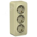 BLANCA О/У РОЗЕТКА 3-я с заземлением без шторок ИЗОЛ.ПЛ 16А, 250В, БЕЖЕВЫЙ Systeme Electric