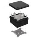 Коробка огнестойкая для о/п 40-0210-FR6.0-6 Е15-Е120 RAL7035 80х80х40 (44 шт/кор)