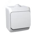 ЭТЮД Выключатель одноклавишный наружный IP44 белый BA10-041B Systeme Electric