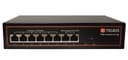 PoE-коммутатор для IP-видеонаблюдения на 6 PoE портов+2 uplink порта TGSW-106P Tigris