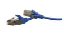Патч-корд S/FTP Hyperline PC-LPT-SFTP-RJ45-RJ45-C6-2M-LSZH-BL