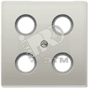 Крышка для SAT-TV-розетки благородная сталь JUNG