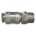 Адаптер быстросъемный с запорным клапаном с внешней резьбой 1/2"