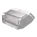 Угол вертикальный внутренний 45 градусов с крышкой Стандарт 300х100 Промрукав