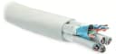 Кабель витая пара, экранированная Hyperline FUTP12W-C5-S24-IN-LSZH-GY Серый