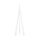 Мачта молниеприемная L=10м, D=40мм (+ коробка с растяжками) AL/NI EKF PROxima