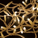 Гирлянда НИТЬ NeonNight 10 м белый ПВХ 100 LED ТЕПЛЫЙ БЕЛЫЙ соединяется 230В 305166