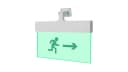 Табло Элтех-сервис М-12-УЛЬТРА Человек стрелка вправо (универс. крепл.)