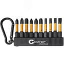 Набор торсионных бит 50мм "Подвесной", profi plus, 10 предметов