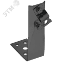 Держатель проводника круглого 6-10мм винтовой угловой h=80мм оцинкованная сталь TD IEK