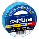Изолента ПВХ син.15мм 10м Safeline Росэл