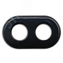 Лизетта Рамка 2-х постовая, керамика, цвет черный BF2-620-03 Бирони