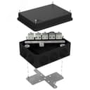 Коробка огнестойкая для кабель-канала 40-0460-FR2.5-10 Е15-Е120 RAL1001 85х85х45 (44 шт/кор)