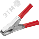 Зажим ОНЛАЙТ 90 180 OAC-15A-75-R25 (крокодил, крас, 15 А, упаковка 25шт)