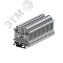 Клемма SUK 1-1 винтовая высокая, сечение 2,5 мм. кв., серая