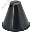 Держатель проводника круглого 8-10мм для плоской кровли h=100мм пластик с бет. IEK