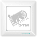 Рамка 1 пост белая