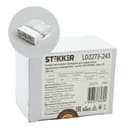 Клемма монтажная 3проводная с пастой STEKKER для 1жильного проводника LD2273243 39942